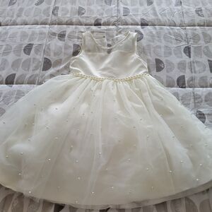 American Princess Ivory Pearl Kids Dress